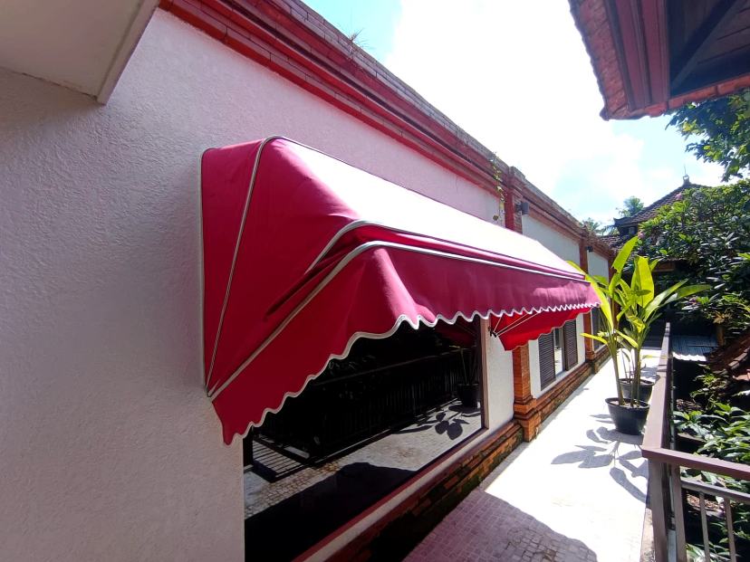 Folding Canopy — Ubud installation — SharpPoint
