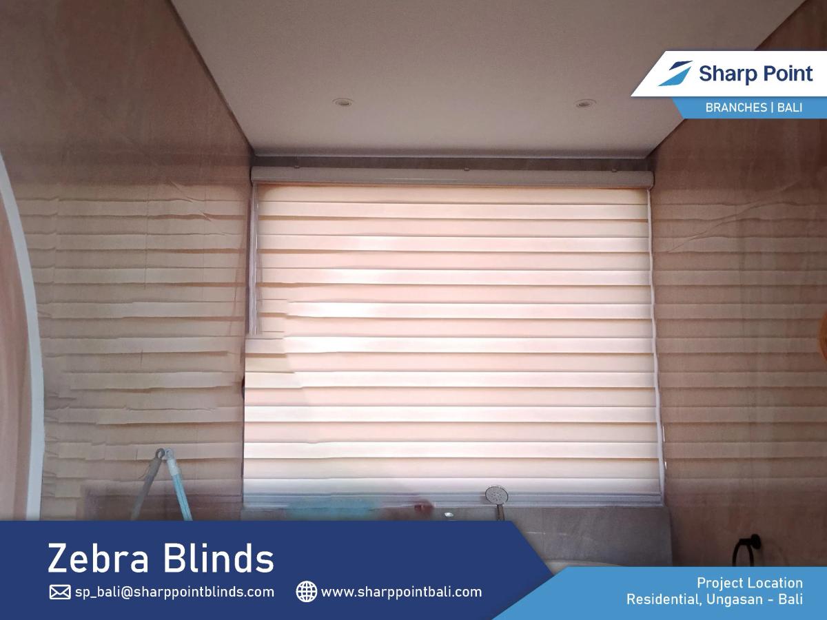 Residential — Badung — Roller Zebra Blinds Sp Z77 1 Khaki Risendence, Ungasan 30 06 2025 Rus (1)