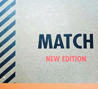 Cover of MATCH NEW EDITION wallpaper collection book.