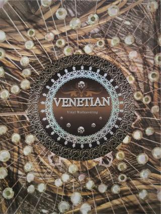 Cover of venetian 2021 wallpaper collection book.