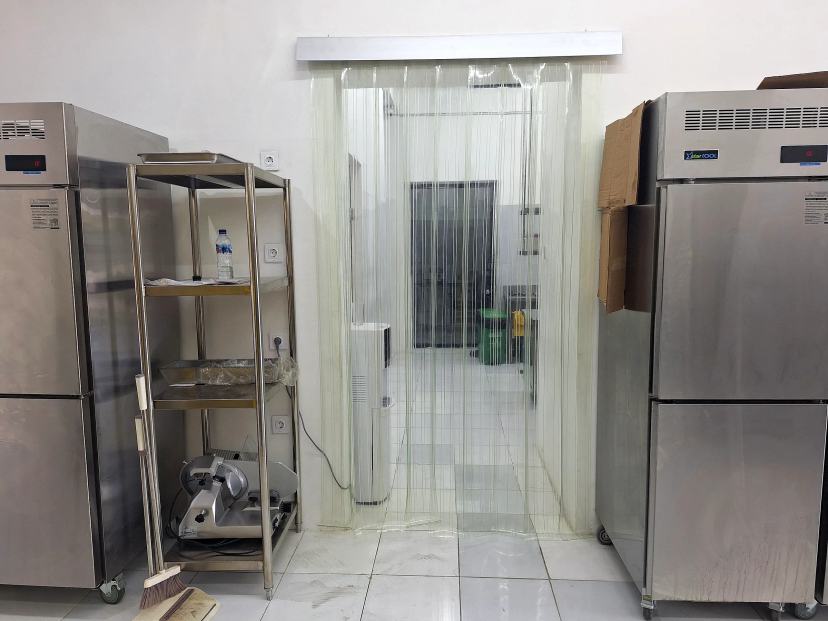 PVC Strip Curtain — PT.Kaja Ana, Dalung installation — SharpPoint