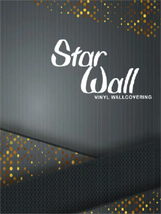 Cover of STAR WALL 2021 wallpaper collection book.