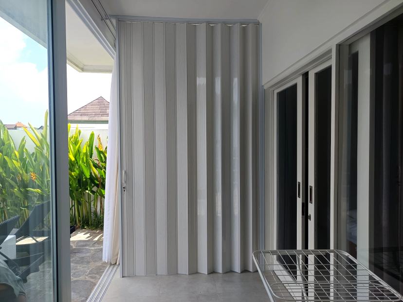 Folding Door PVC — Canggu installation — SharpPoint