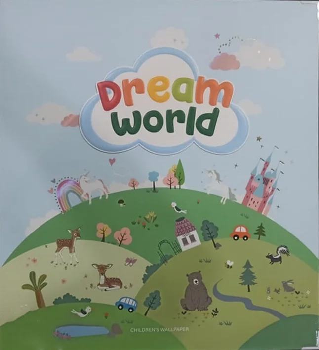 Cover of new dream worlld 2022 wallpaper collection book.