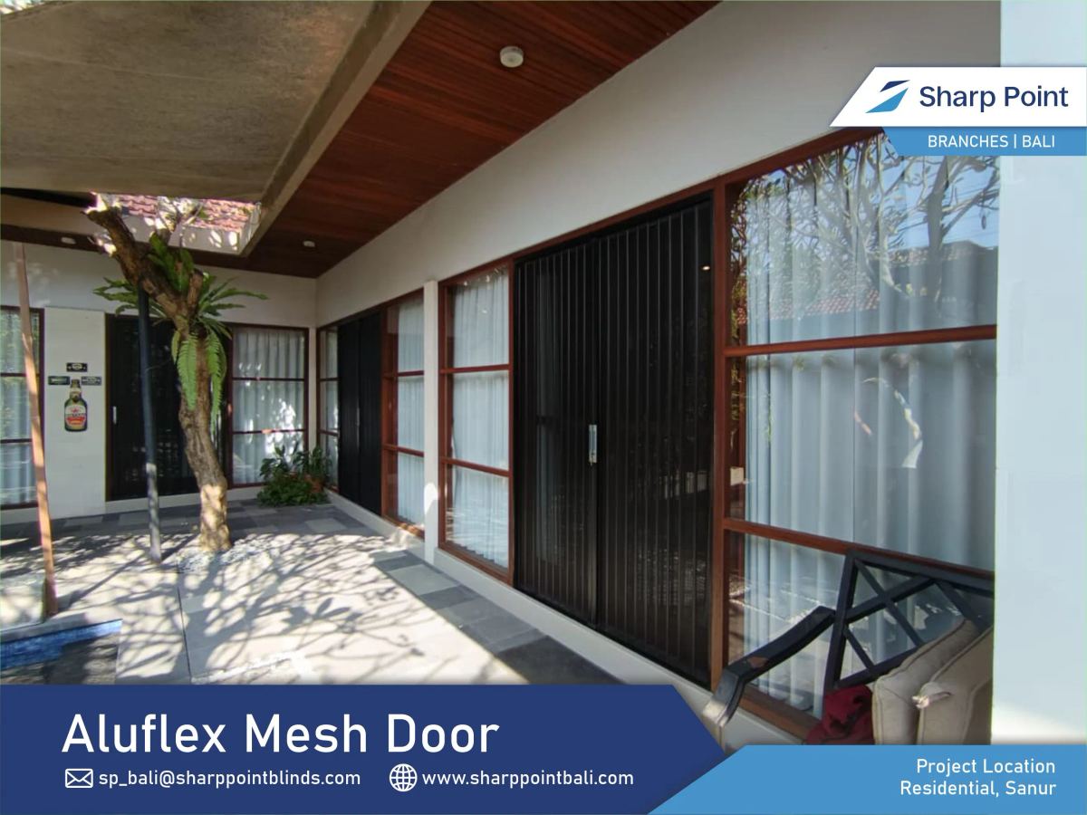 ALUFLEX MESH DOOR (BLACK) Sanur 31 0726 (ifana) (3)