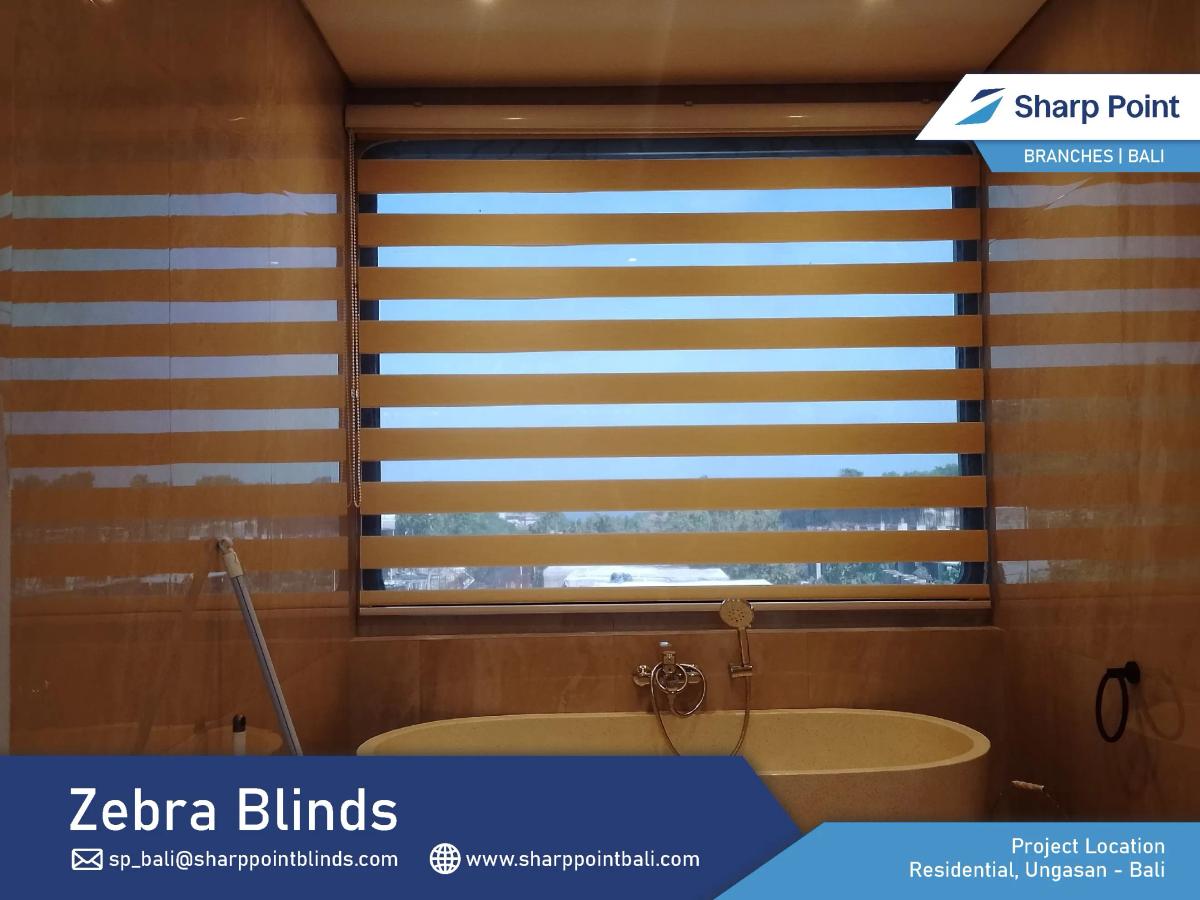 Residential — Badung — Roller Zebra Blinds Sp Z77 1 Khaki Risendence, Ungasan 30 06 2025 Rus (2)