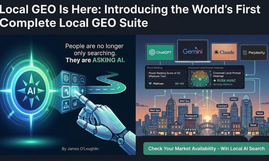Cover image for Local GEO Is Here: Introducing the World’s First Complete Local GEO Suite