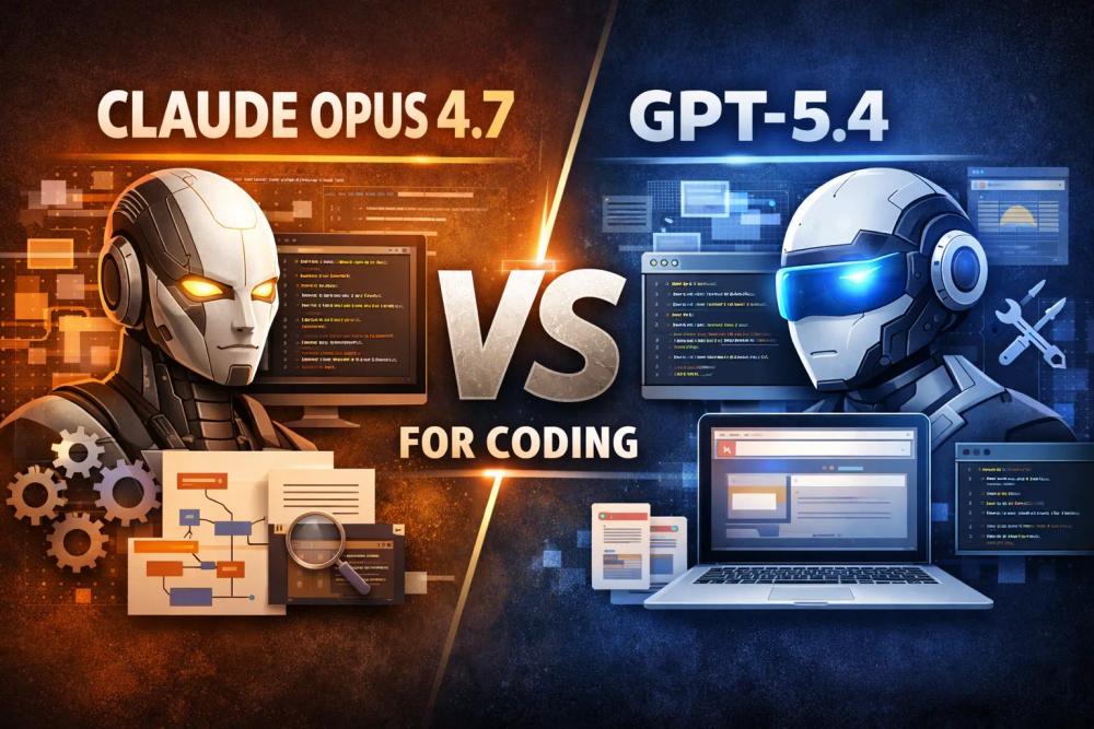 Claude Opus 4.7 vs GPT-5.4 for coding Claude Opus 4.7 vs GPT-5.4 for coding