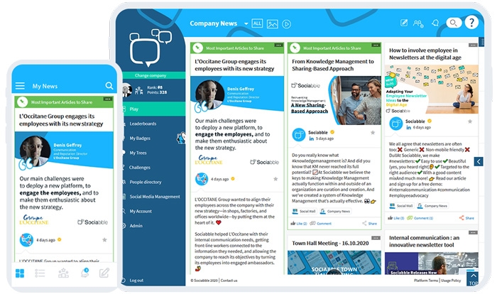 newsfeed employee engagement