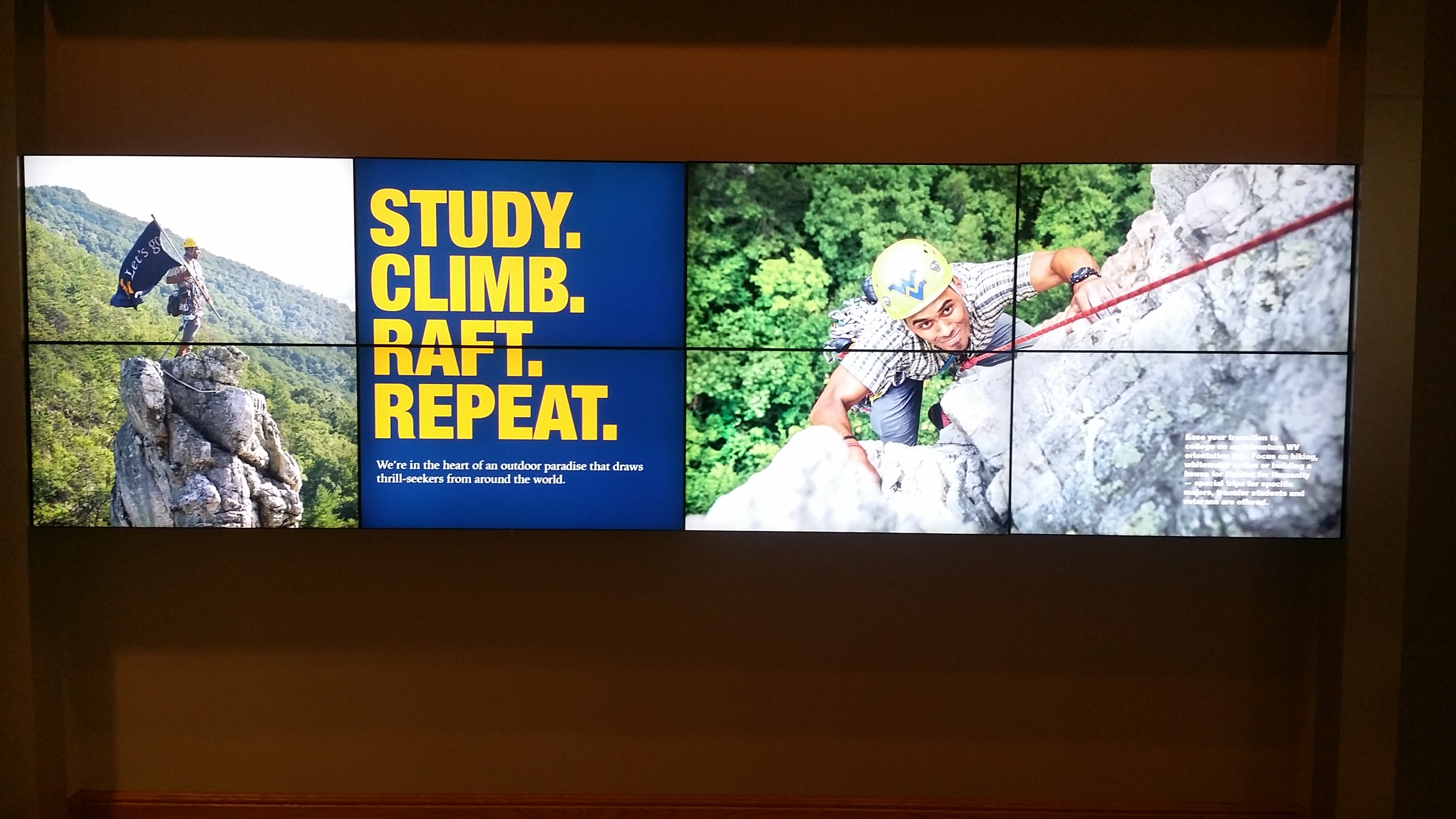 West Virginia University - Video Wall