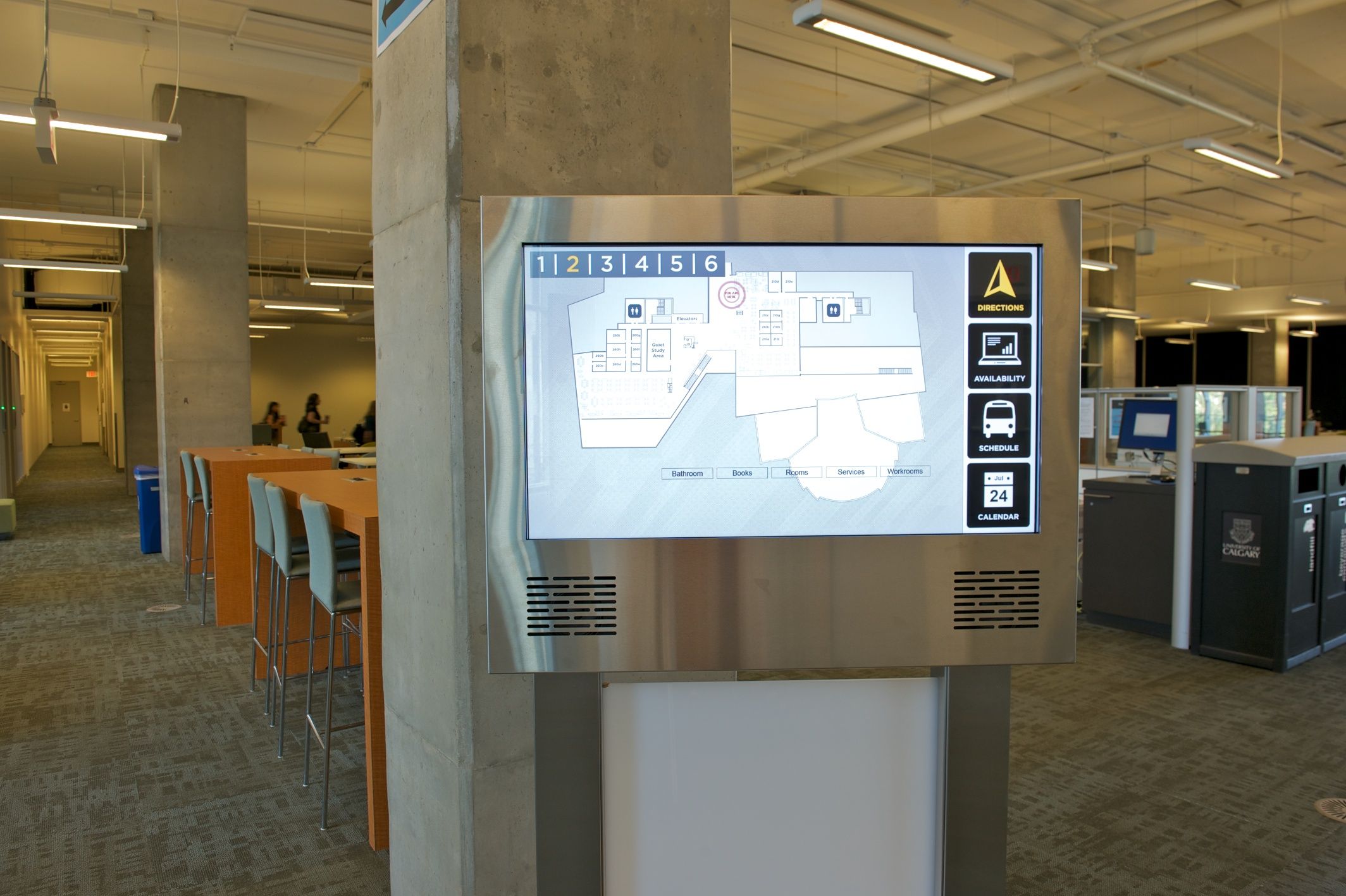 Campus Digital Signage for Safety, Navigation, and Crisis Alerts