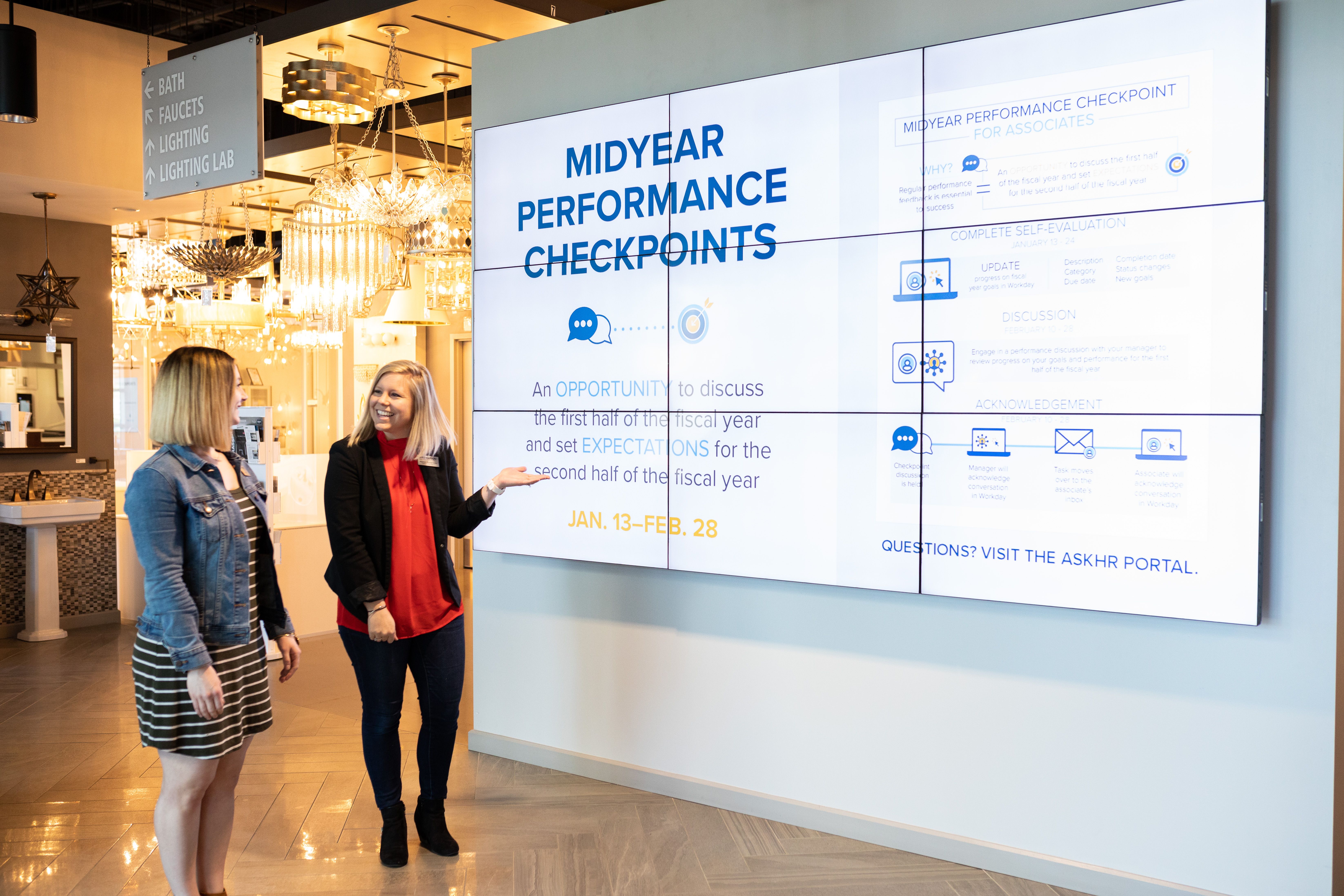 Major Digital Sign Why Digital Signage Is Ideal for Deskless Workers | Poppulo