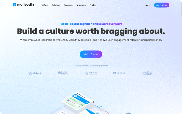 motivosity homepage