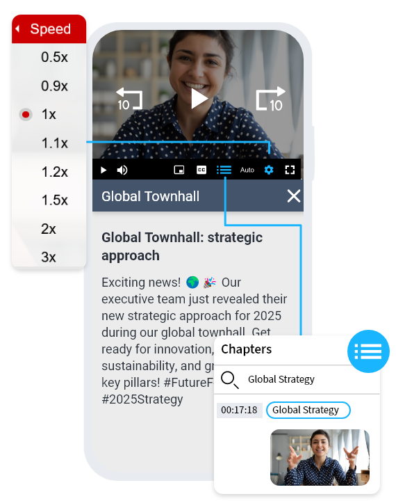 enterprise video player