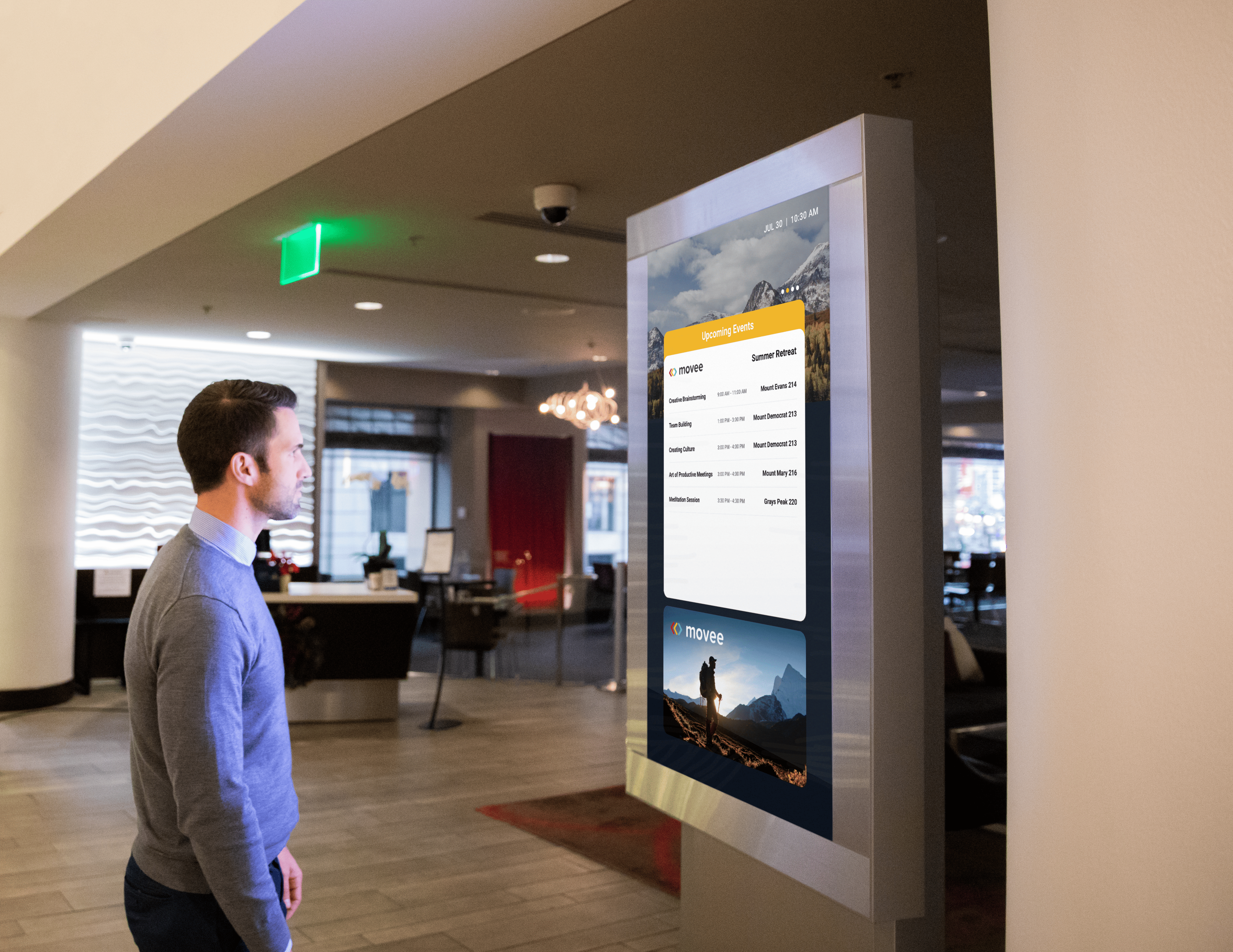 Digital Reader board - Hilton