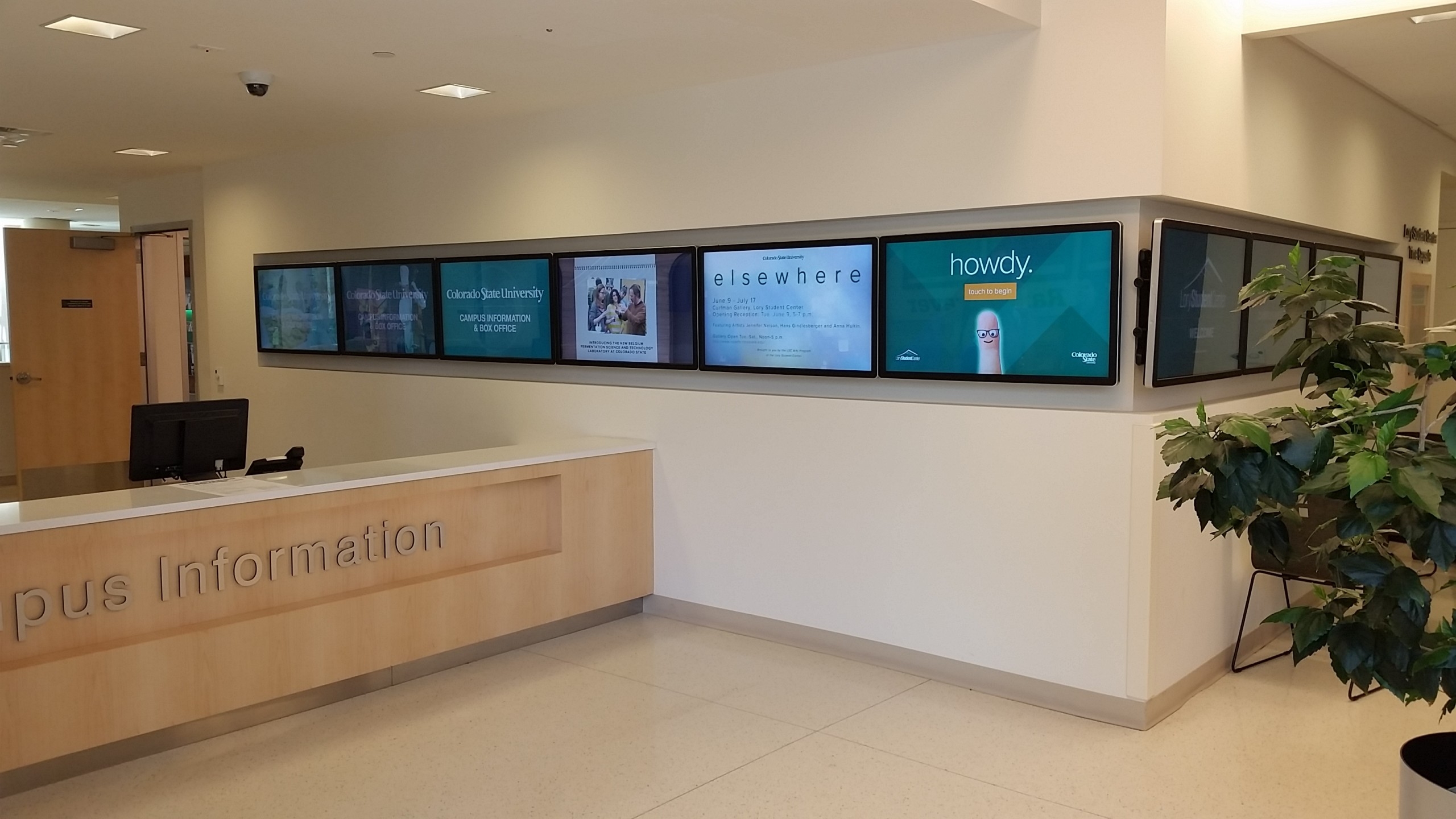 Colorado State University Digital Signage