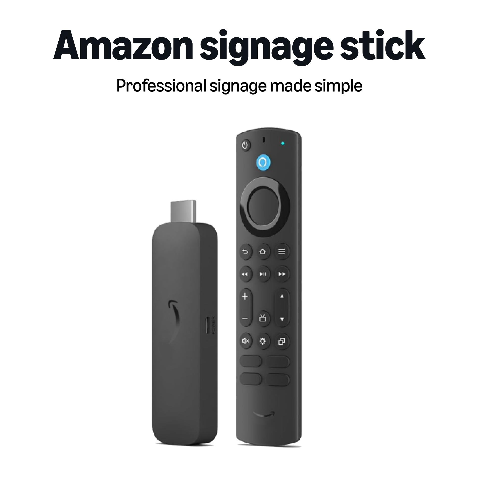 Amazon Signage Stick