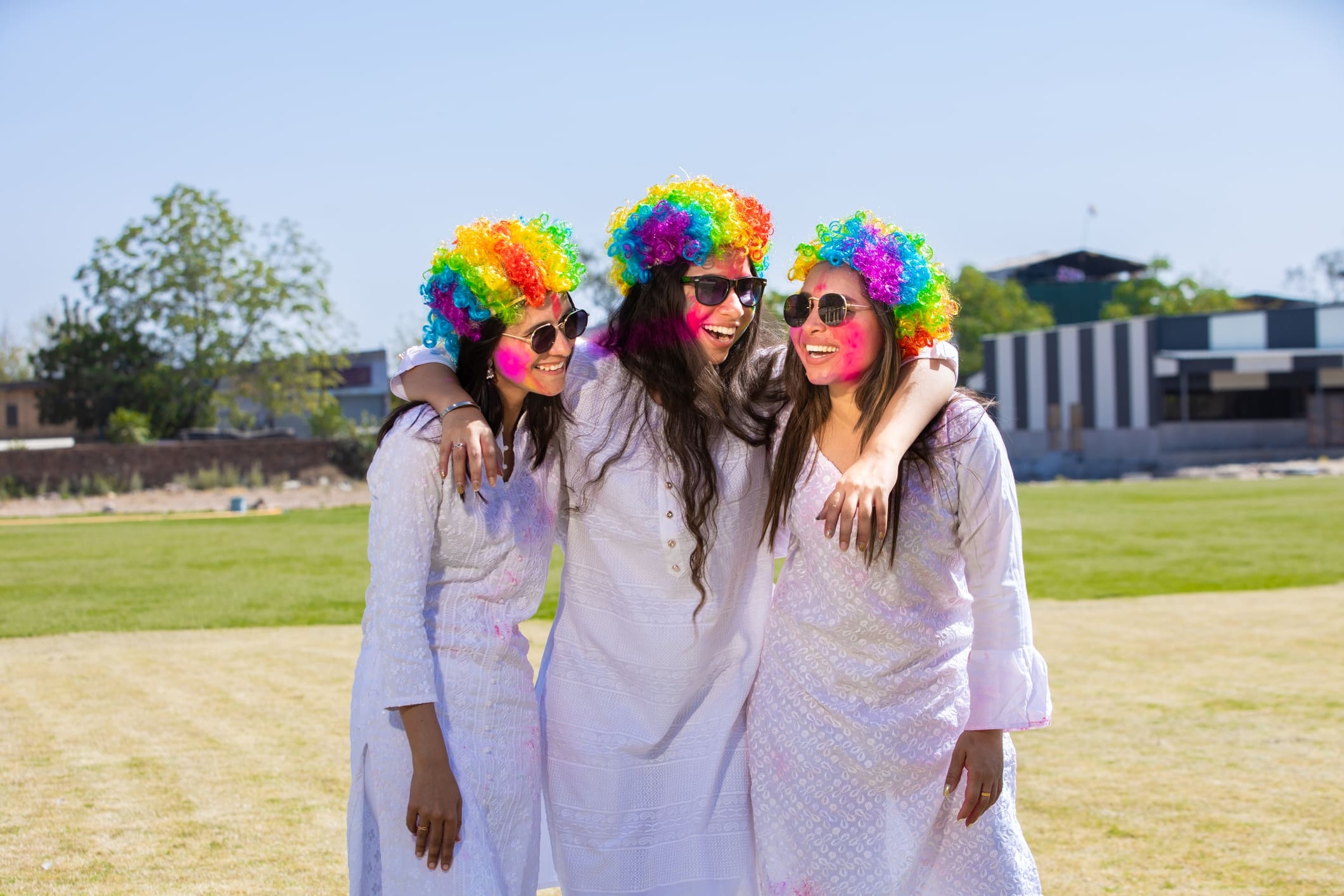 Holi themed dress code at office