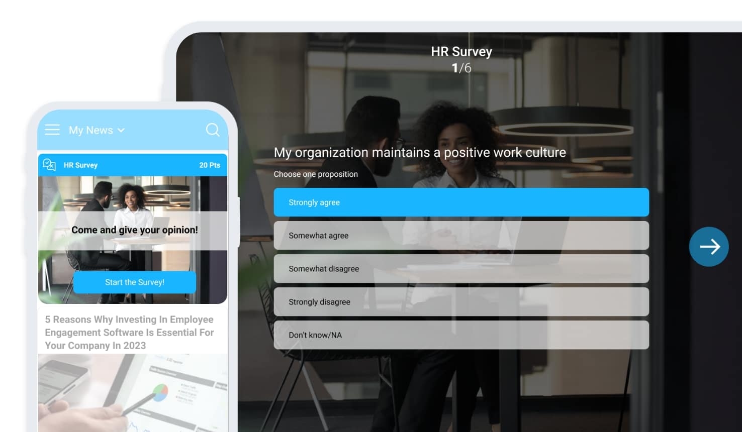 Sociabble surveys