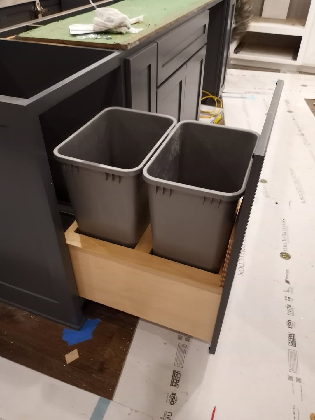 Custom deep drawer storage system