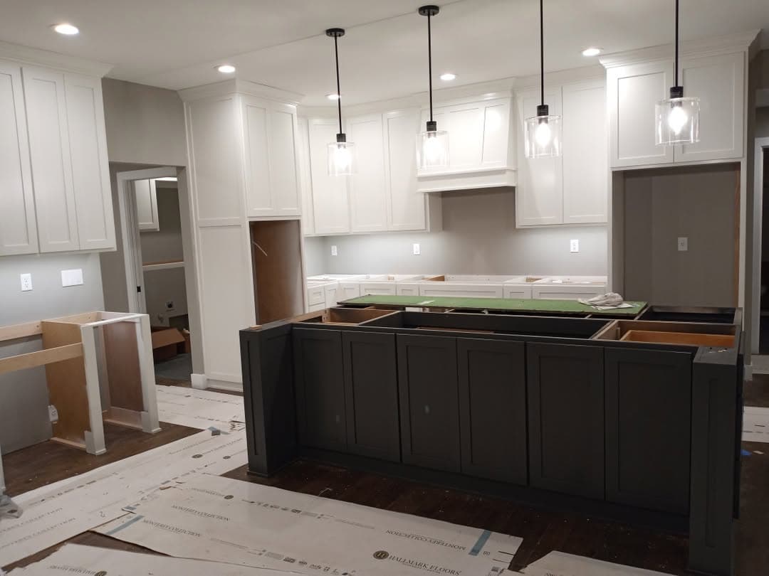 Custom narrow pull-out pantry storage
