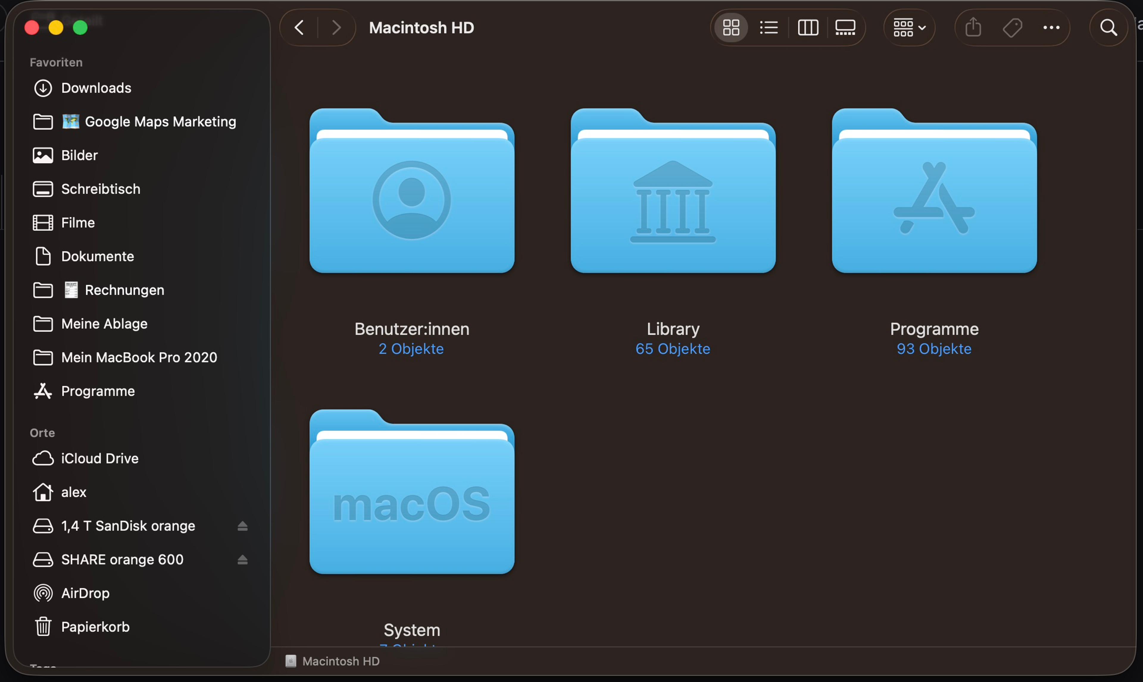 Benutzer_innen beim Mac - Gendern bei Apple
