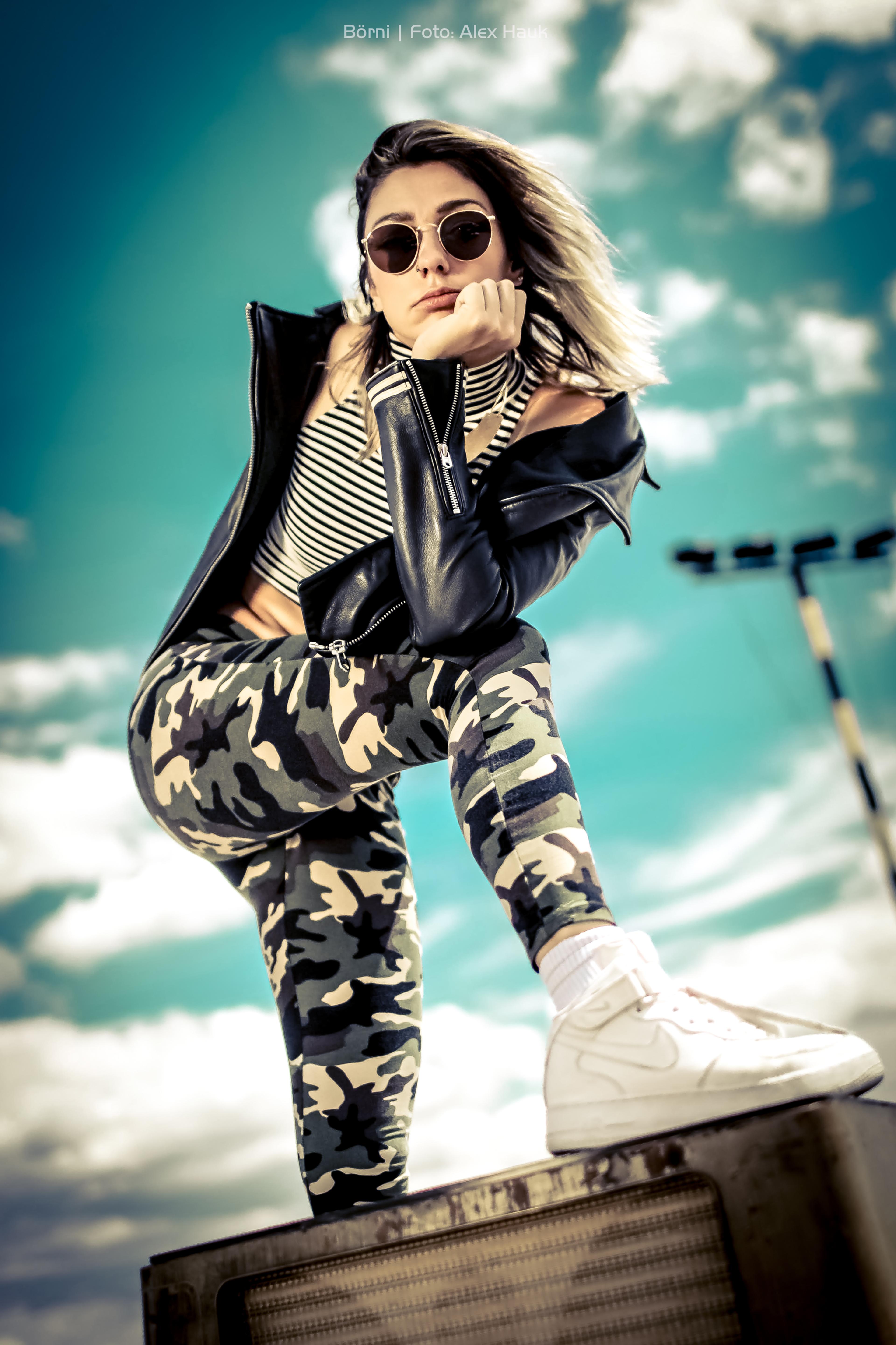 Börni Sängerin aus der Schweiz - Shooting mit Alex Hauk