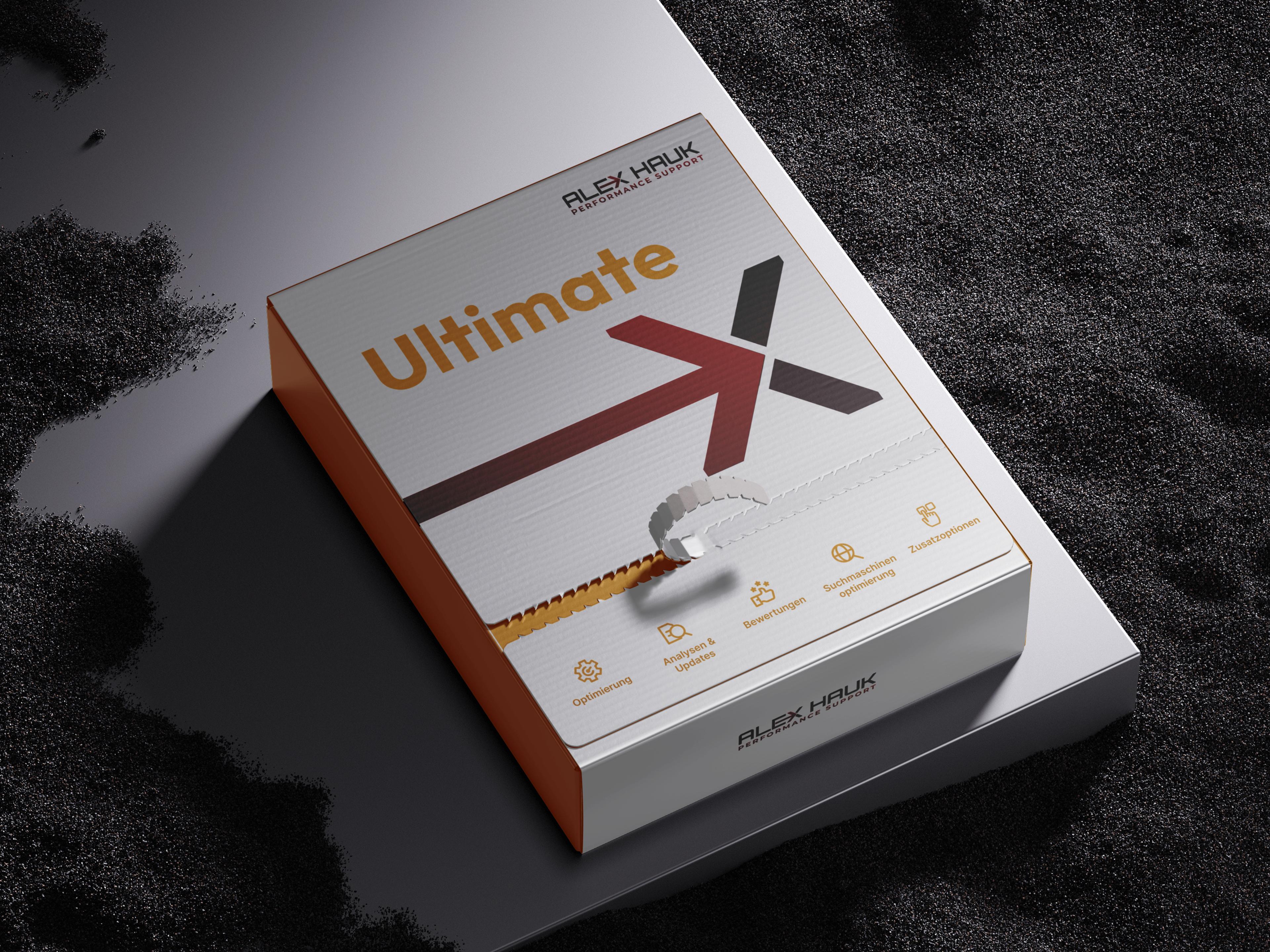 Box mit der Aufschrift Ultimate