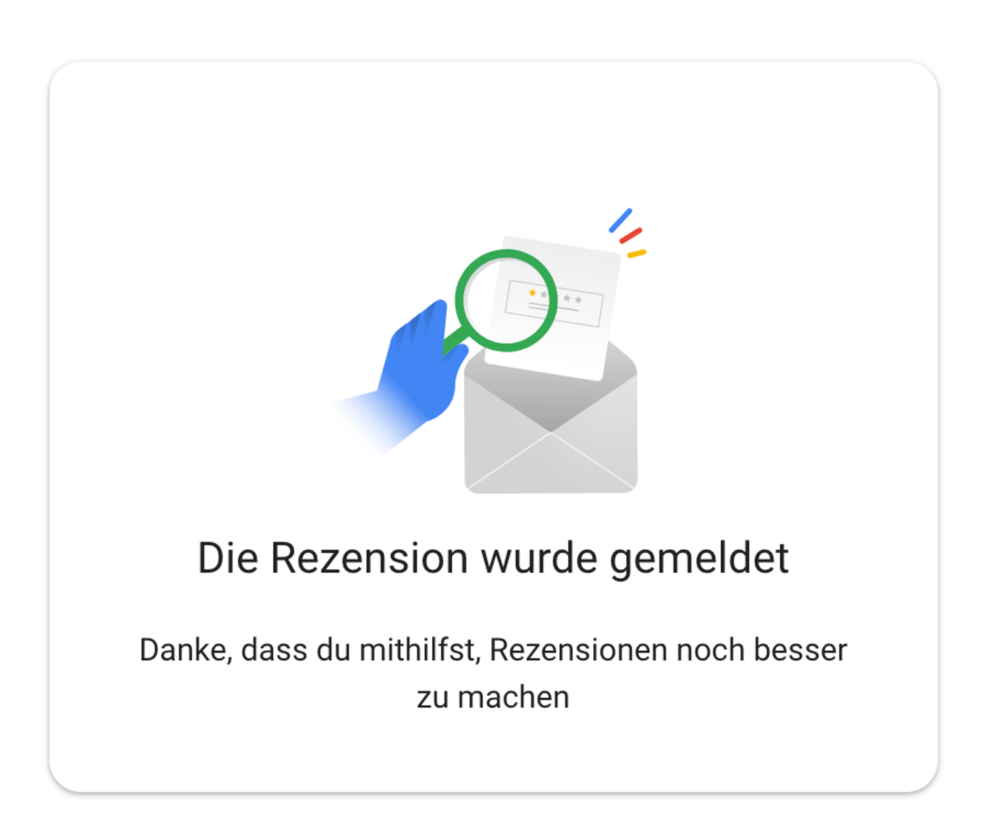 Rezension wird gemeldet