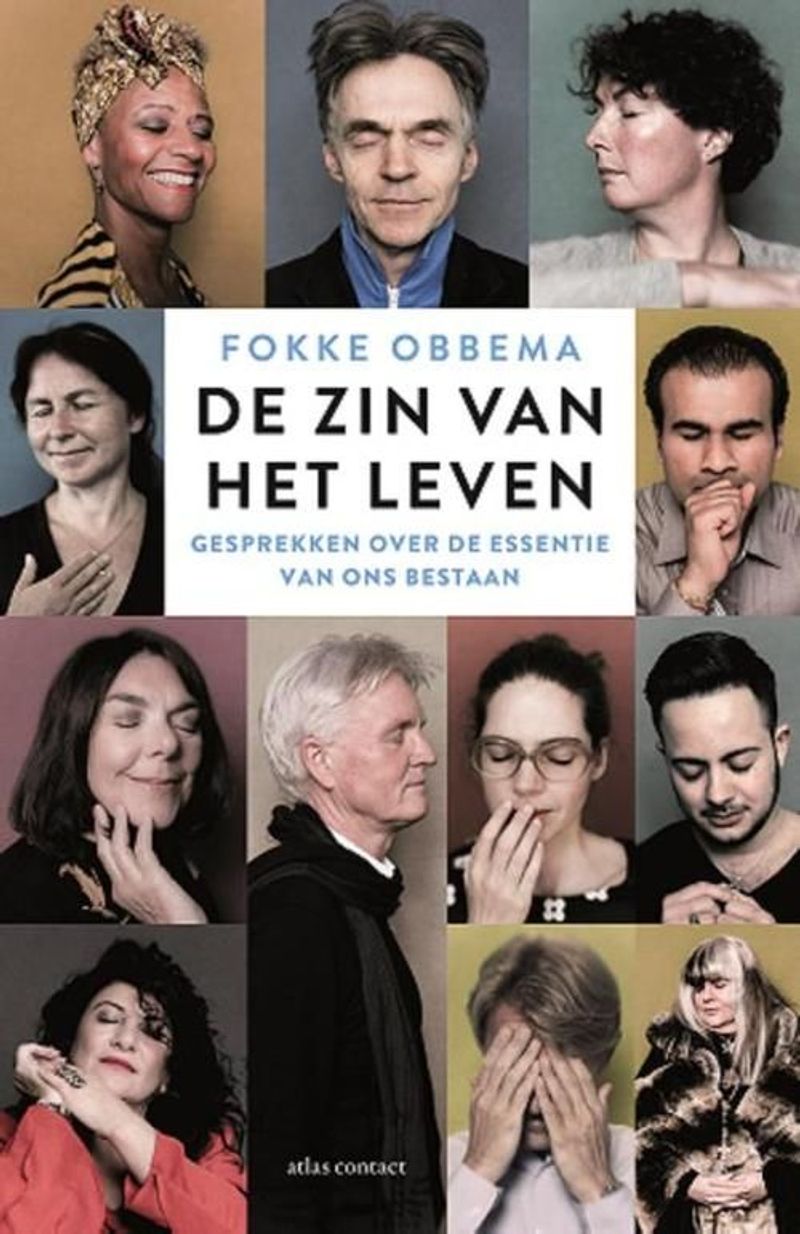 Omslag van Fokke Obbema: De zin van het leven. Gesprekken over de essentie van ons bestaan