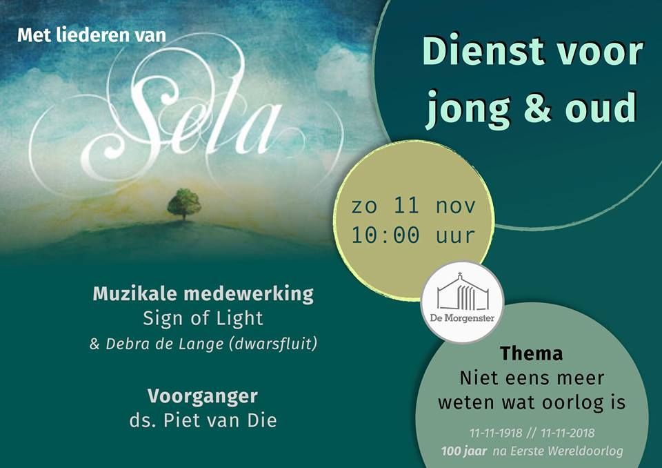 Dienst voor jong en oud over Eerste Wereldoorlog