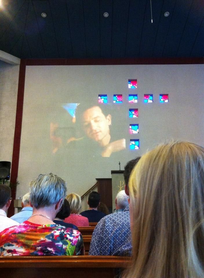 Volle kerk bij U2-dienst