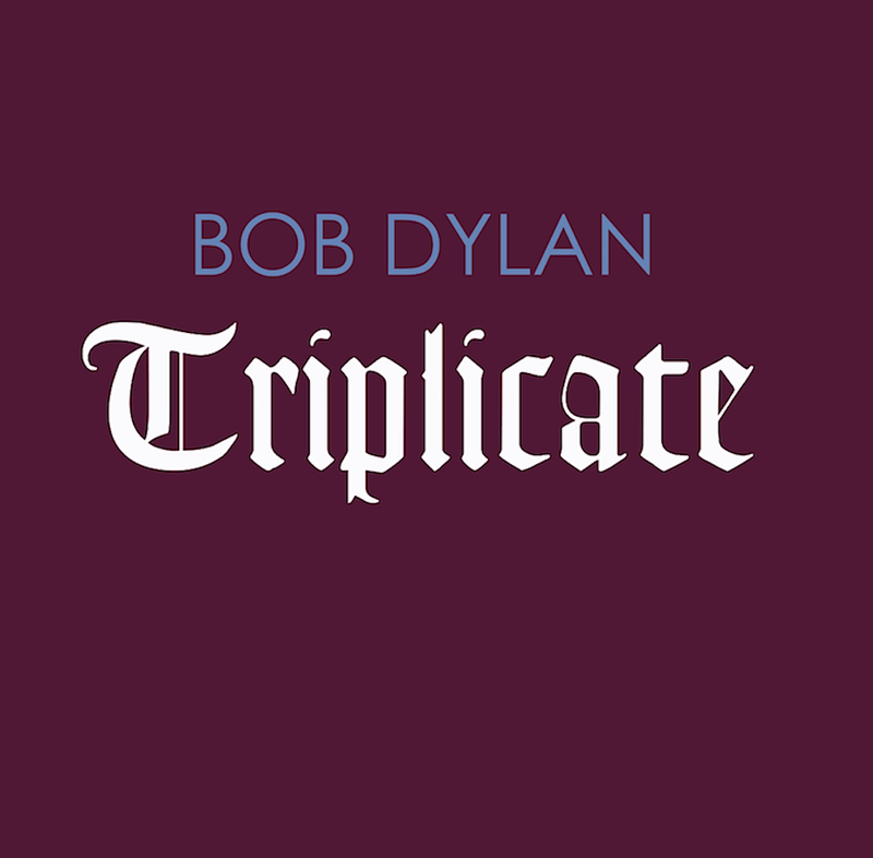Omslag van Bob Dylan: Triplicate