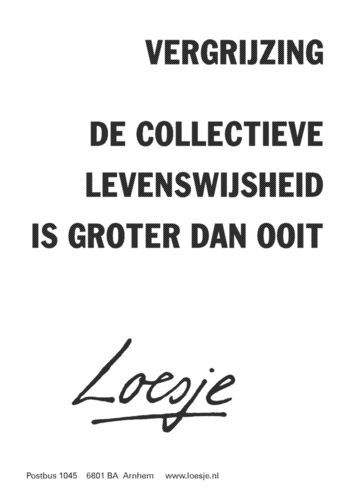Aanstaande zondag: De moeite van het oud zijn