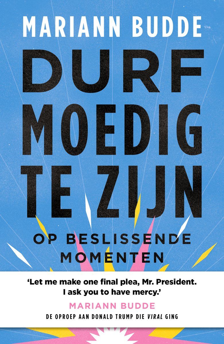 Omslag van Mariann Budde: Durf moedig te zijn