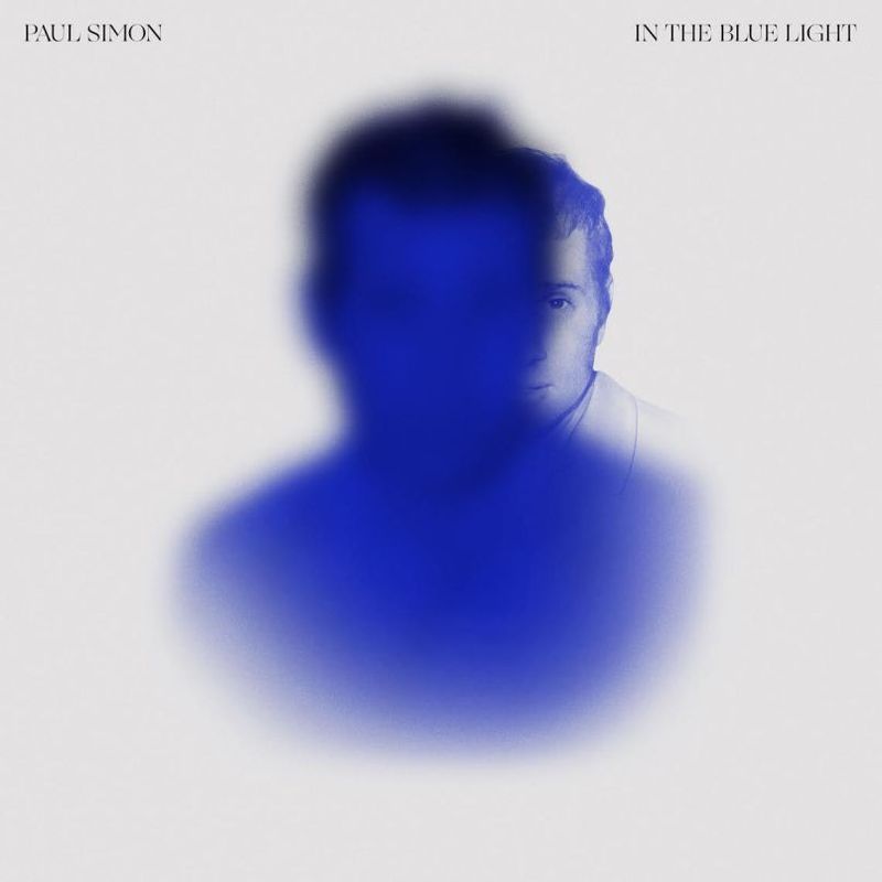 Omslag van Paul Simon: In The Blue Light