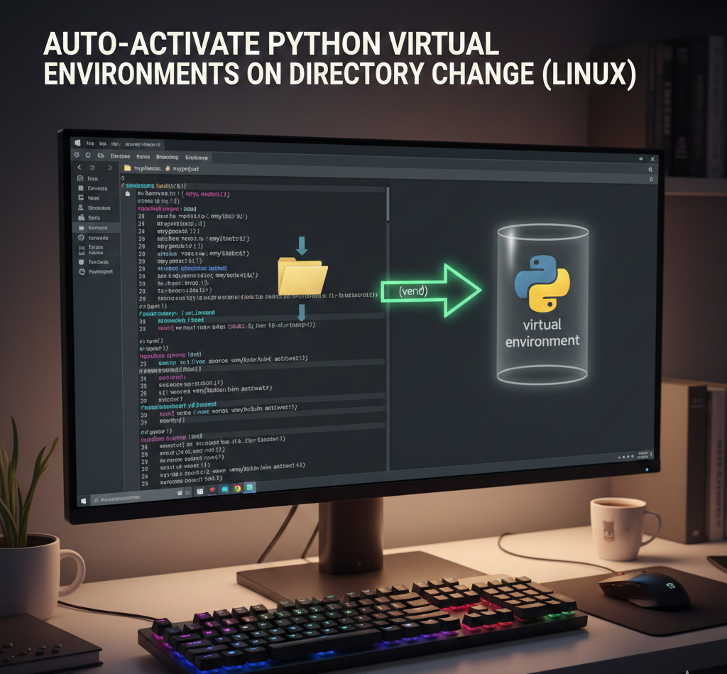 🚀 Automatically Activate Python Virtual Environments When Entering a Project Directory (Linux)