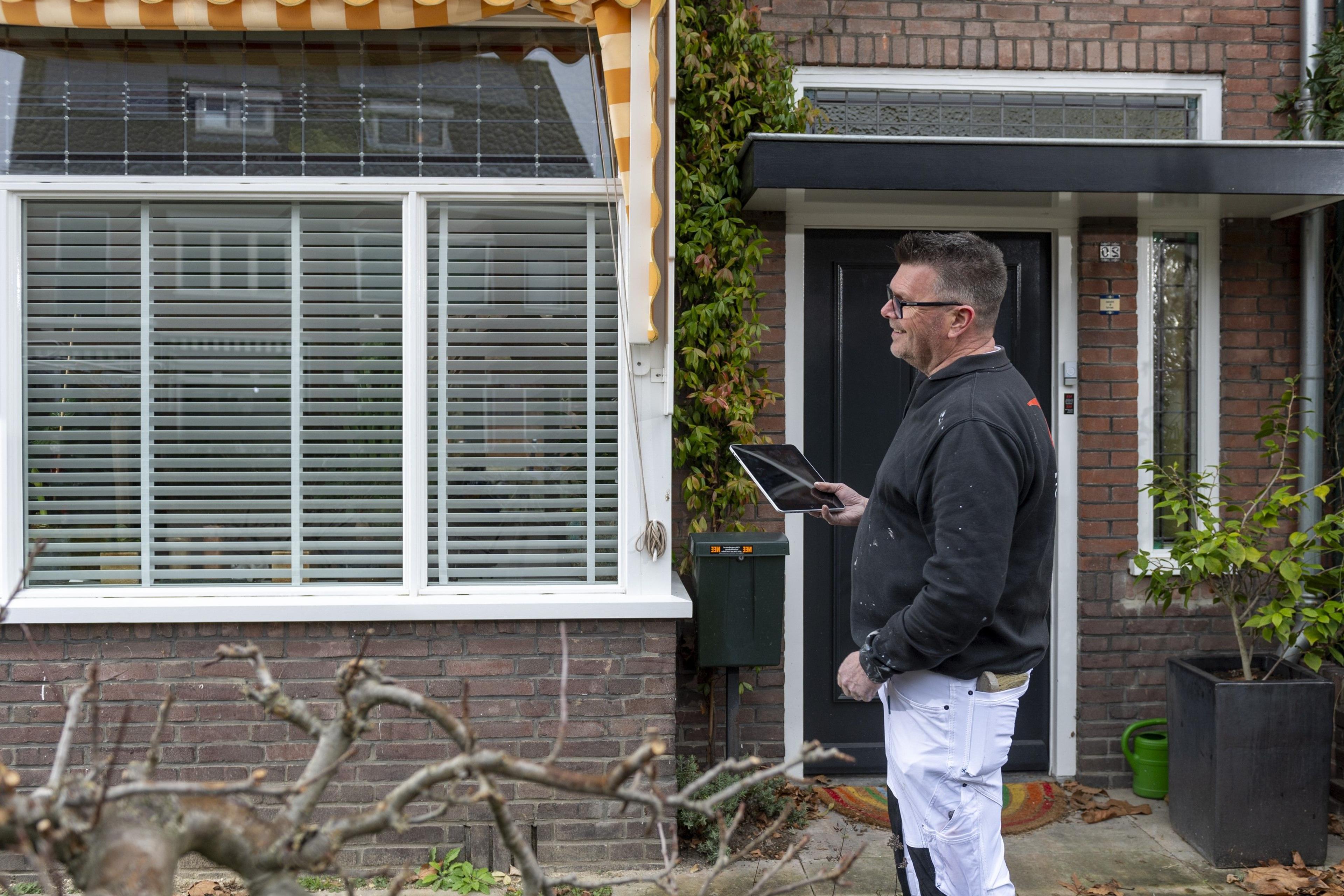 Professioenele website voor mobiel, tablet en desktopcomputers