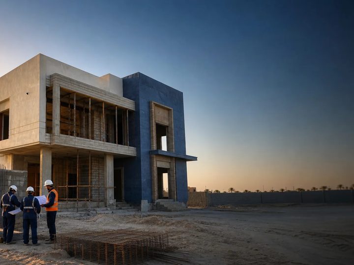 موقع مشروع سكني منظم يساعد على تقييم جودة مقاول البناء