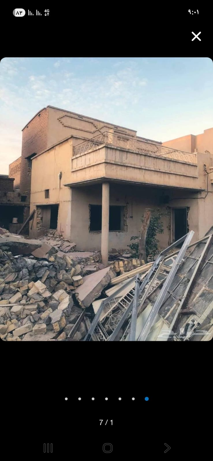 ترميم وتجديد فيلا قديمة في الخبر — صورة من مرحلة التنفيذ 1