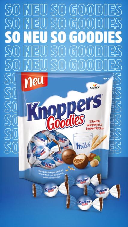 Social Media Motiv mit der Headline "So neu – so Goodies."