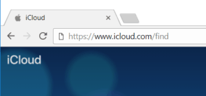 iCloud.com/find URL