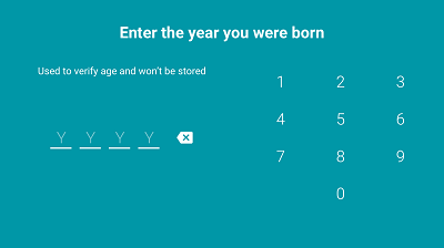 Enter year of birth