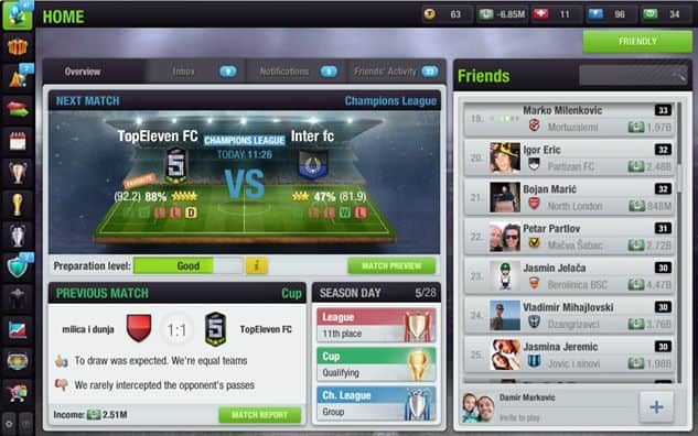 Top Eleven: Be a Football Manager screenshot