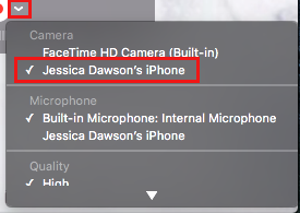 Select input