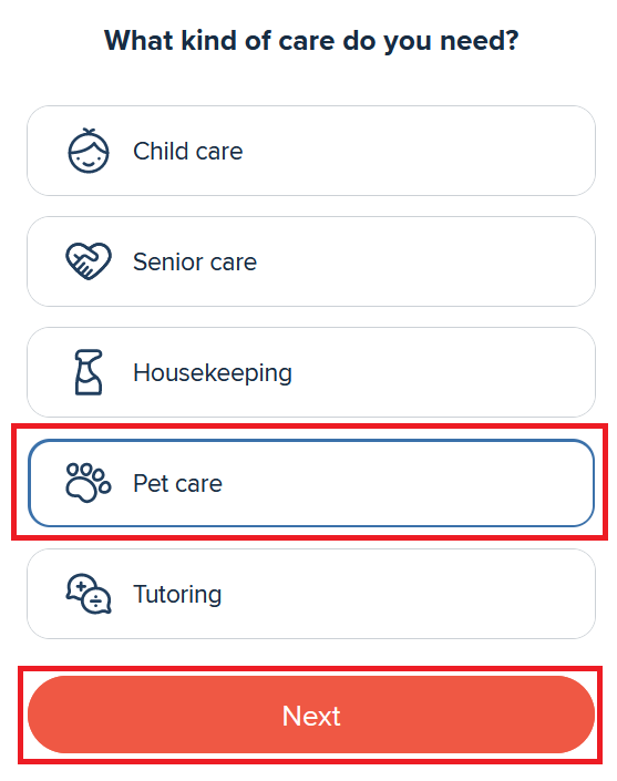 Choosing the care you’ll want most from Care.com