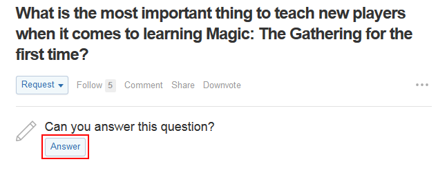 How to answer a question on Quora