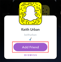 Add Friend button