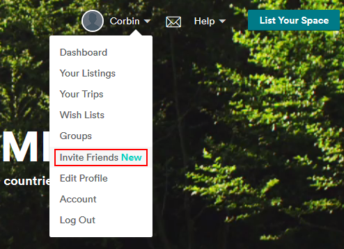 How to access the Airbnb travel credit referral program
