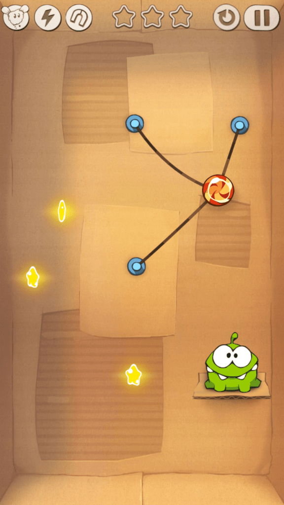 Cut the Rope gameplay